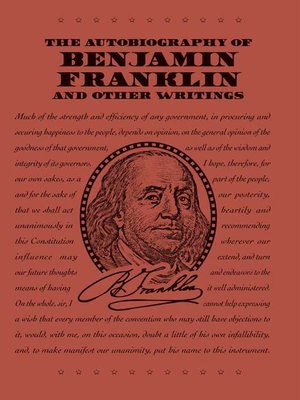 cover image of The Autobiography of Benjamin Franklin and Other Writings